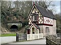 Closed railway tunnel and former crossing keeper