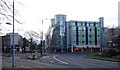 Premier Inn seen from Tollhouse Hill, Nottingham