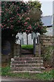 Steps into the churchyard at Sancreed