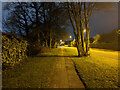 TQ2937 : Path by The Ridings, Pound Hill, Crawley by Robin Webster