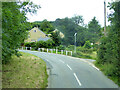 Bend on main road through Chillerton