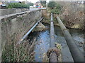 Pipes of Downton Road bridge