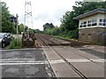 Railway and signal box at Kidwelly