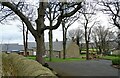 Rear view of Tanfield Leith Farm