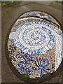 Mosaic at the corner of Grosvenor Road and St Nicholas