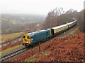 The South Wales Explorer railtour in the Taff Bargoed Valley