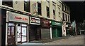 Moss Street, Paisley at night