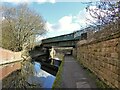 Railway bridge over the Ashton Canal