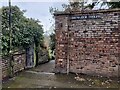 The top of the Ebenezer Steps in Bridgnorth