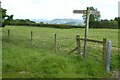 Footpath sign