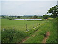 Field  edge  track  and  footpath  toward  reservoir