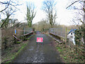 Footpath and cyclepath on former railway route in Horeb