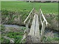 Bridge over a small ditch or stream