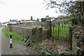 Cemetery in Felinfoel beside the Swiss Valley Cycle Trail