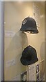 Old helmets, Glasgow Police Museum