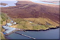 Girlsta pier from the air