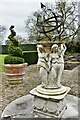 TL6857 : Kirtling Towers Garden: Armillary Sphere by Michael Garlick