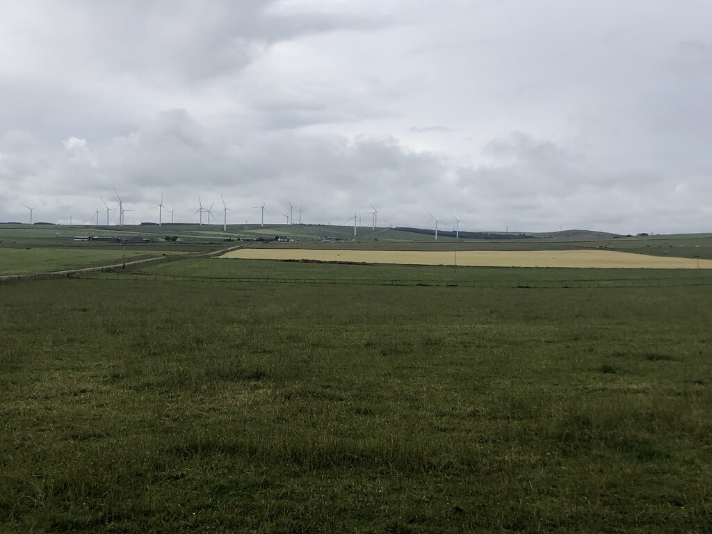 hay-meadow-arable-land-and-a-windfarm-eirian-evans-geograph