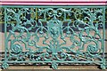 SO9421 : Ironwork on the bandstand by Philip Halling