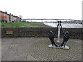 ST5276 : An anchor on Marine Parade by Neil Owen
