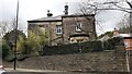 Stone Villas on north side of Grove Lane (B6159)