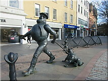 NO4030 : Desperate Dan & Minnie the Minx in Dundee by Scott Cormie