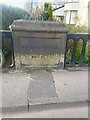 Old Bridge Marker on the B5197 Aughton Street in Ormskirk