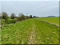 Power lines by the footpath to Chipping