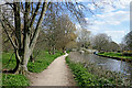 Shropshire Union Canal at Pendeford in Wolverhampton