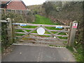 Wooden gate off the B3440