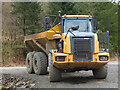 NT3734 : Articulated dump truck, Elibank & Traquair Forest by Jim Barton