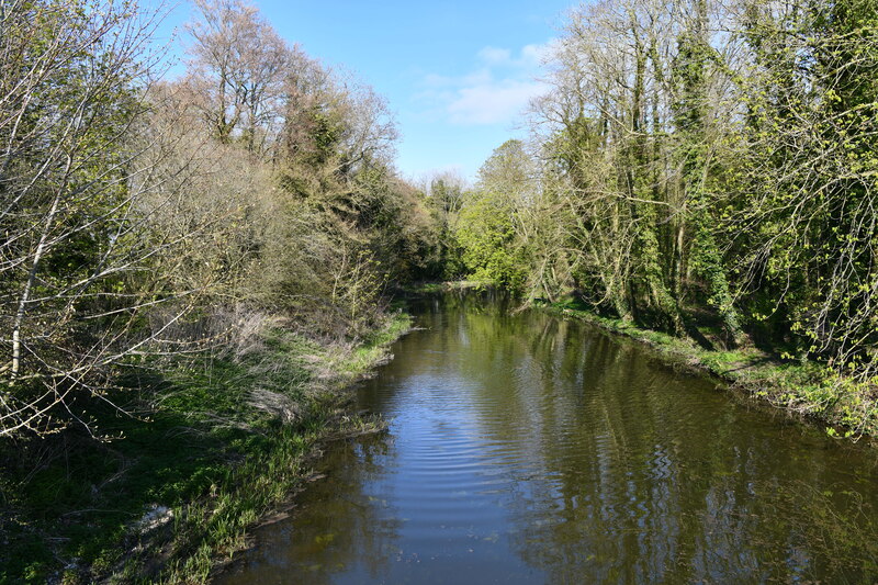 Carleton Forehoe: The River Tiffey from... © Michael Garlick ...