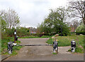 The Melbourne Street entrance to The Spen Valley Greenway, Liversedge