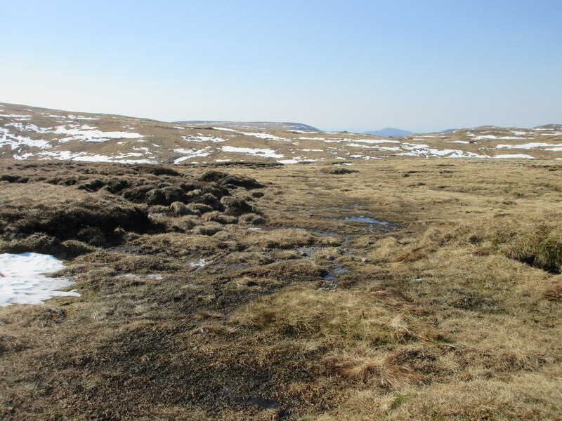 Boggy ground on Tolmount © Scott Cormie :: Geograph Britain and Ireland