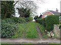 A field entrance off Main Street (A6055), Minskip