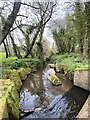 Unnamed stream near Thrustle Mill