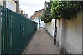 Footpath by Ravenscourt Park Station