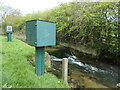 River flow gauging station, North Cave Beck