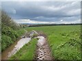 SM9300 : Muddy track onto farmland by Alan Hughes