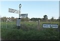 Direction Sign - Signpost on Mill Road, Staple