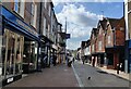 Cliffe High Street in Lewes