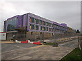 Winterstoke Hundred Academy secondary school in construction