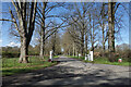 Entrance to Eynsham Hall Park