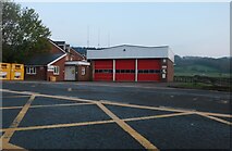 SO6124 : Ross-on-Wye Fire Station by David Howard