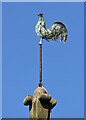 NU0049 : The weather vane at St Peterâ€™s Church, Scremerston by Walter Baxter