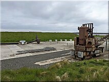 ND3194 : Some of the external artefacts at Scapa Flow Museum by David Medcalf