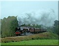 SO7388 : 'Duchess of Sutherland'  at Hay Bridge, Severn Valley Railway by Martin Tester