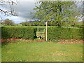 Footpath from Larkhill Cottages