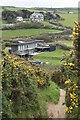 Coastal properties seen through the gorse