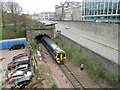 NJ9306 : Train entering Schoolhill Tunnel, Aberdeen by Malc McDonald